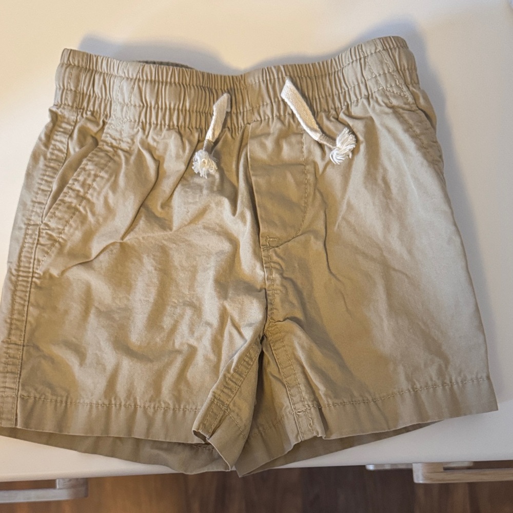 GAP Kids Tan Drawstring Shorts - 2T